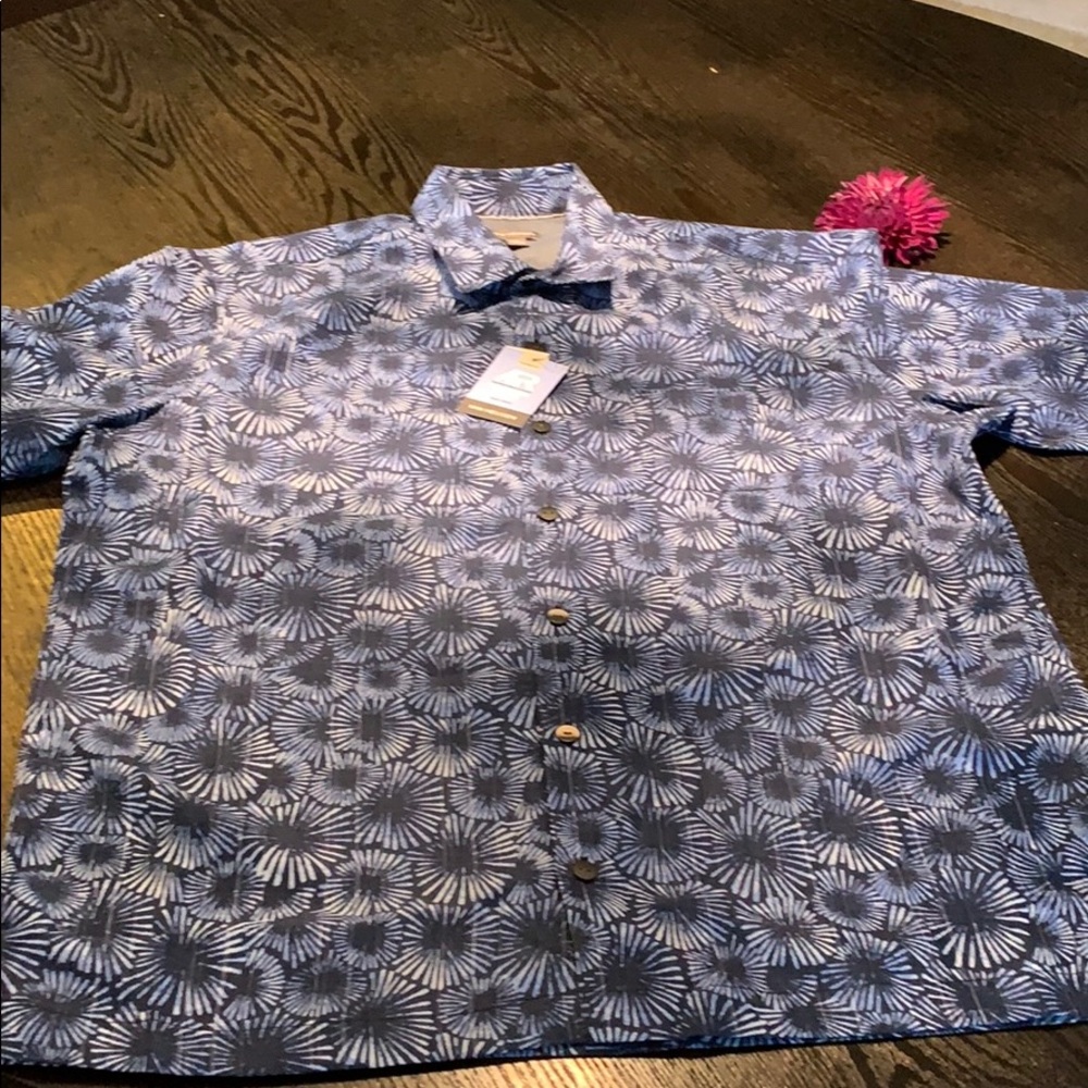 Blue shirt van heusen